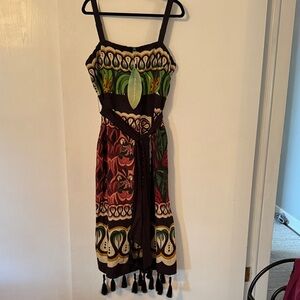 Farm Rio tropical linen dress